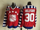 NHL All Star #30 Belfour Red CCM Throwback 75TH Stitched NHL Jerseys,baseball caps,new era cap wholesale,wholesale hats